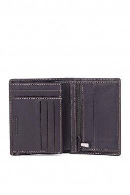 ZEVENTO ZE-4114R Leather wallet with RFID protection