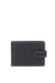 ZEVENTO ZE-4116R Leather wallet with RFID protection
