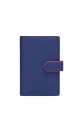 ZEVENTO ZE-3111R Portefeuille en cuir Multicolore avec protection RFID : Couleur:Bleu - Multicolore