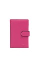 ZEVENTO ZE-3113R Leather wallet Multicolor with RFID protection : Color:Fuschia - Multicolor