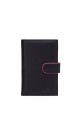 ZEVENTO ZE-3113R Leather wallet Multicolor with RFID protection : Color:Black - Multicolor