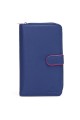 ZEVENTO ZE-3114R Big Leather wallet with RFID protection