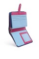 ZEVENTO ZE-3114R Big Leather wallet with RFID protection