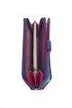 ZEVENTO ZE-3114R Big Leather wallet with RFID protection