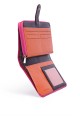ZEVENTO ZE-3114R Big Leather wallet with RFID protection