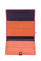 ZEVENTO ZE-3115R Portefeuille compagnon en cuir multicolore avec protection RFID