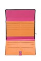 ZEVENTO ZE-3115R Big Leather wallet Multicolor with RFID protection