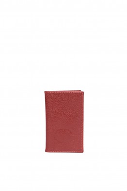 Leather card holder SF6001- SF6001-G-VDT1 Sienna - La Sellerie Française