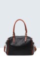 2311 synthetic handbag : colour:Black