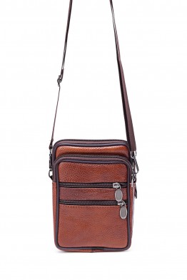 Sacoche reporter en cuir KJ-6814