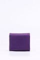 Porte-monnaie cuir SPIRIT F3763 : couleur:Violet foncé