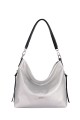 DAVID JONES 6727-2A handbag : colour:Silver