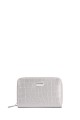 David Jones P118-910 Synthetic wallet : Color:Silver