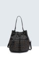 5139-BV synthetic handbag : Color:Black