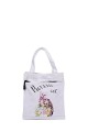 BG1066 textile handbag : Color:White