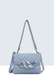 28160-BV synthetic crossbody bag : Color:Pale-blue