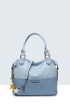 5129-BV synthetic handbag : Color:Pale-blue