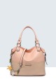 5129-BV synthetic handbag : Color:Rose Poudrée