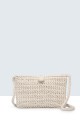 9003-BV Sac bandoulière en textile crocheté