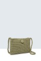 9003-BV Shoulder bag made of crocheted