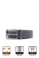 ZSP-357 Braided elastic belt - Gray : Taille : :Taille 42 / 110cm, Colors:Gray