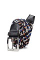 ZSP-357 Braided elastic belt - Multicolor MC007