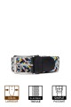 ZSP-357 Braided elastic belt - Multicolor MC008