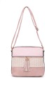 A271A Synthetic Crossbody bag : Color:Pink
