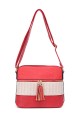 A271A Synthetic Crossbody bag : Color:Red