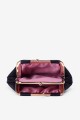 SF2235 Lamb leather purse with clasp - Navy Blue