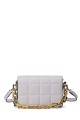 M-6010 Synthetic Crossbody bag : Color:White