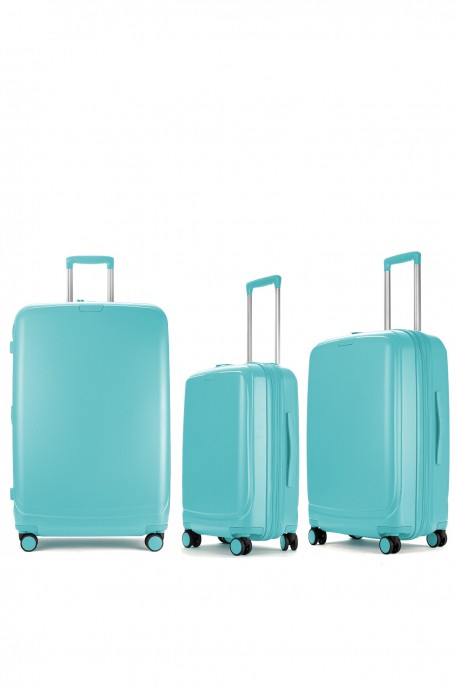 ELITE PURE BRIGHT Set of 3 Polycabonate suitcase E21XX
