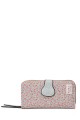 LW4255 Synthetic Wallet Card Holder : Color:Pale green