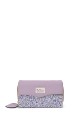 BG4254 Synthetic Wallet Card Holder : Color:Lilac