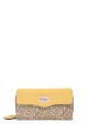 BG4255 Synthetic Wallet Card Holder : Color:Yellow