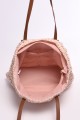 HEMAS-62 Crocheted paper straw handbag / Beach bag