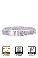 ZSP-357 Braided elastic belt - Multicolor MC011