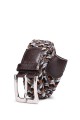 ZSP-357 Ceinture tressée élastique - Multicolore MC016
