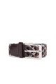 ZSP-357 Ceinture tressée élastique - Multicolore MC016