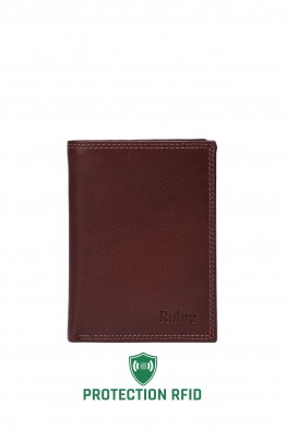 RUBRE® - L613AV Leather Wallet with RFID protection