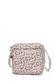BG047 Textile crossbody pouch : Color:Red