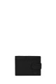 Leather wallet KJ-01388 : Color:Black