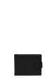 Leather wallet KJ-18375 : Color:Black