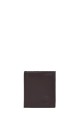 Leather wallet KJ-01389 : Color:Marron foncé