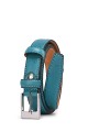 italian leather belt 23939 : colour:Turquoise, Taille : : Taille 34 / 90cm
