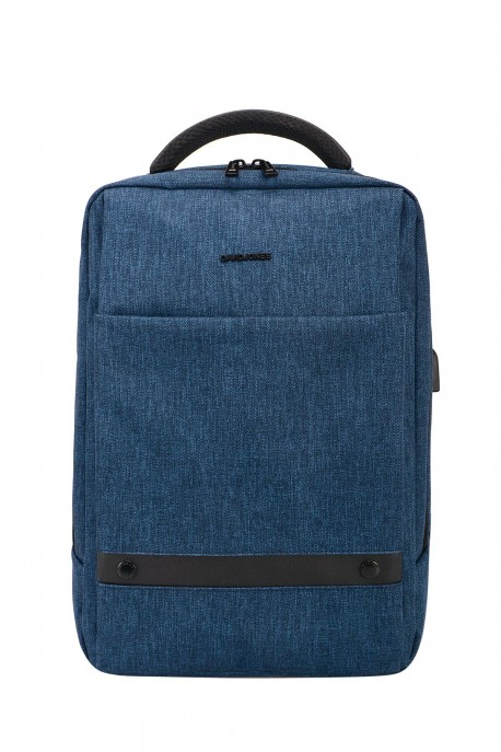 PC-038 Sac à dos informatique David Jones : couleur:Bleu marine