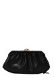 SF2148VDT3-B Lamb leather purse : Color:Black