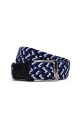 ZSP-357 Ceinture tressée élastique - Multicolore MC017