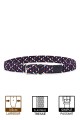 ZSP-357 Ceinture tressée élastique - Multicolore MC019