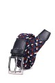 ZSP-357 Braided elastic belt - Multicolor MC019